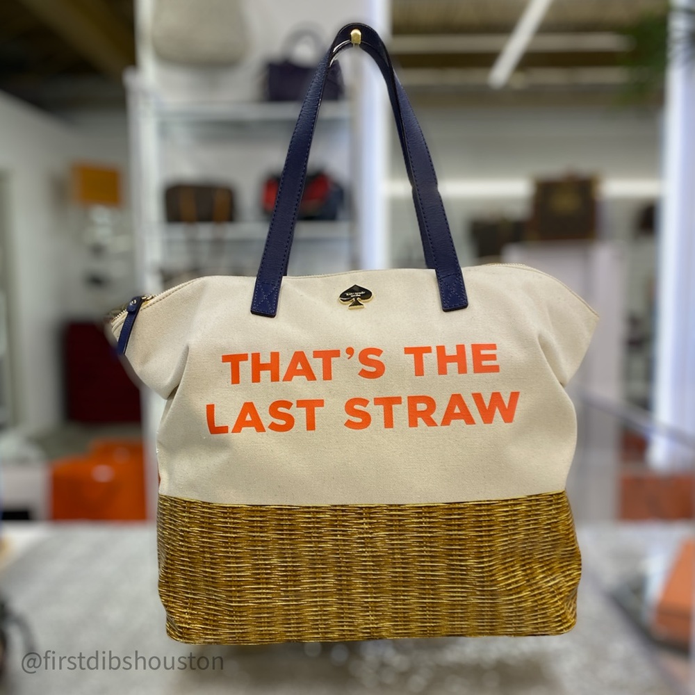 Kate Spade NY Call To Action Tote "That's The Last